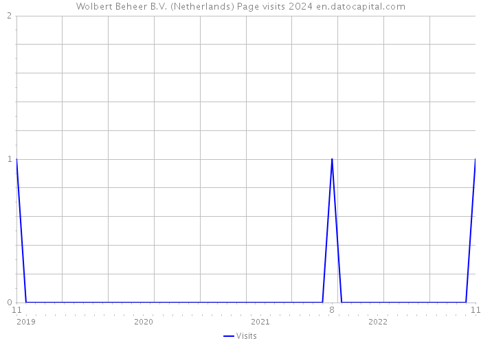 Wolbert Beheer B.V. (Netherlands) Page visits 2024 
