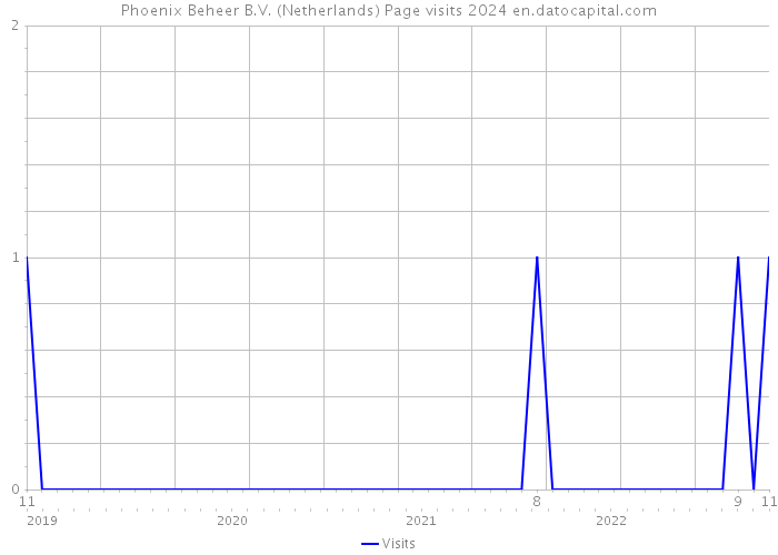 Phoenix Beheer B.V. (Netherlands) Page visits 2024 