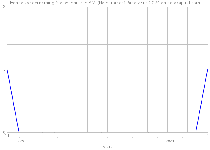 Handelsonderneming Nieuwenhuizen B.V. (Netherlands) Page visits 2024 