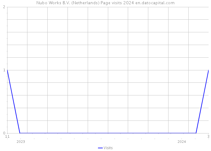 Nubo Works B.V. (Netherlands) Page visits 2024 