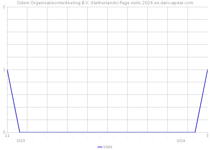 Odem Organisatieontwikkeling B.V. (Netherlands) Page visits 2024 