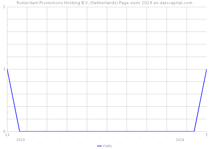 Rotterdam Promotions Holding B.V. (Netherlands) Page visits 2024 