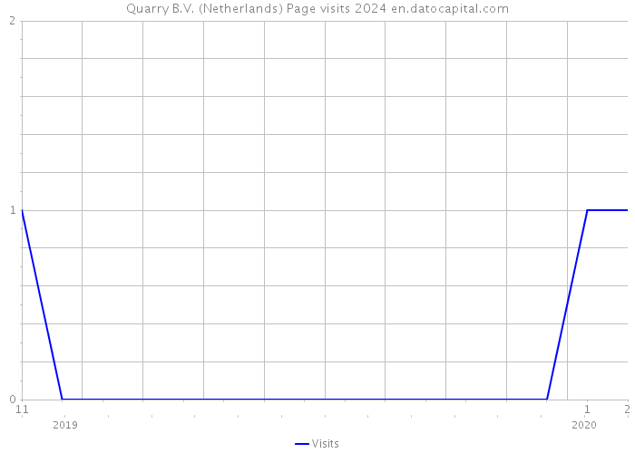 Quarry B.V. (Netherlands) Page visits 2024 