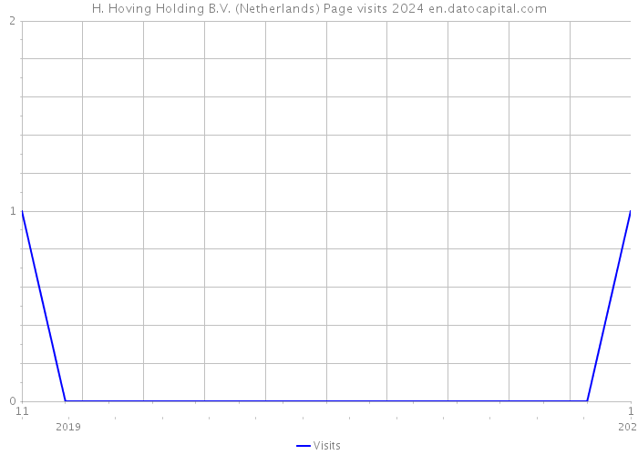 H. Hoving Holding B.V. (Netherlands) Page visits 2024 