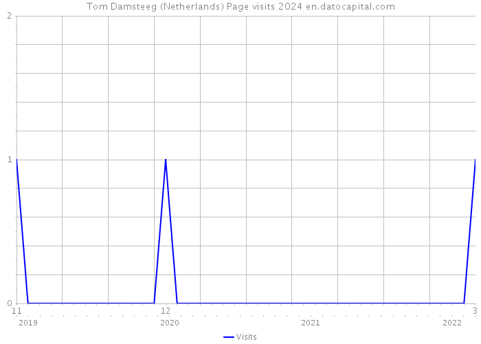 Tom Damsteeg (Netherlands) Page visits 2024 