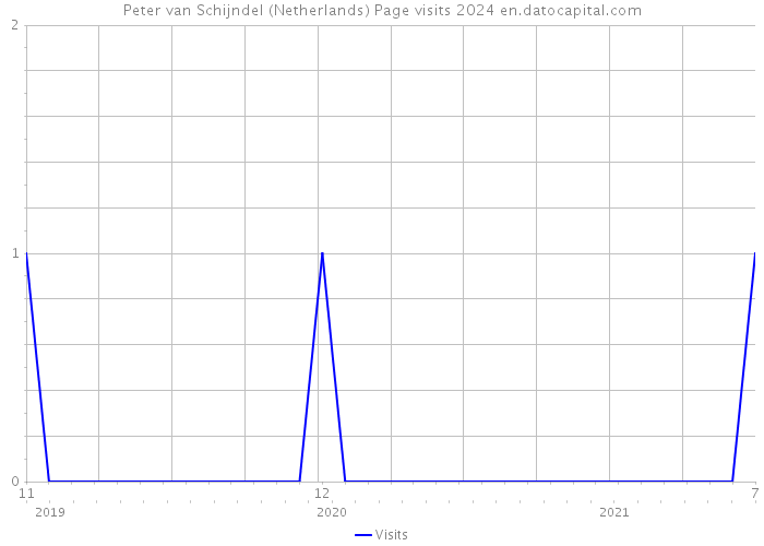 Peter van Schijndel (Netherlands) Page visits 2024 