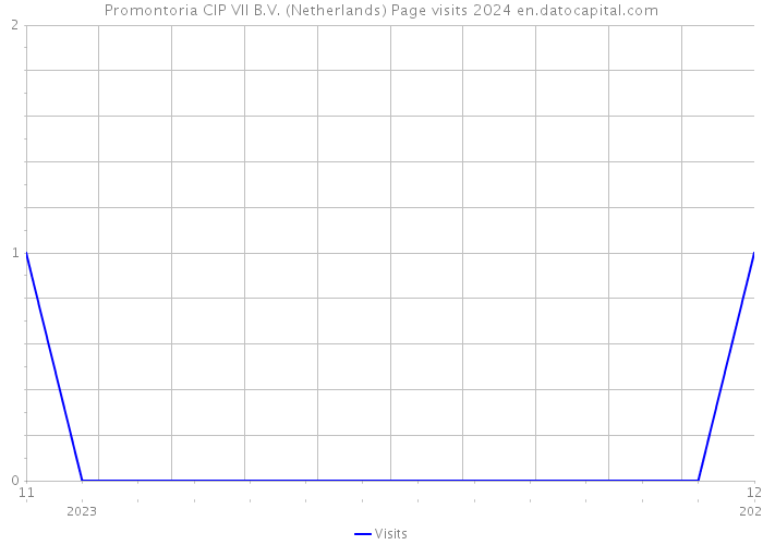 Promontoria CIP VII B.V. (Netherlands) Page visits 2024 