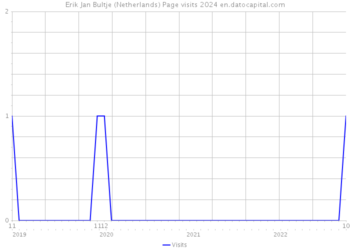 Erik Jan Bultje (Netherlands) Page visits 2024 
