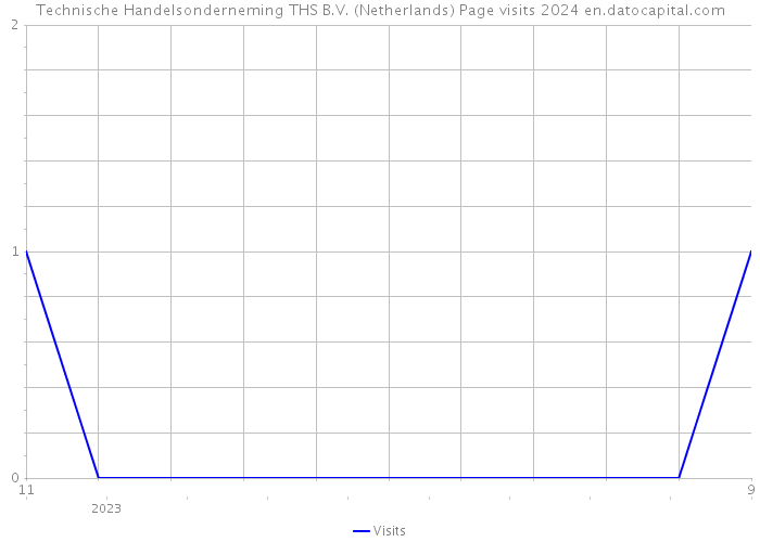 Technische Handelsonderneming THS B.V. (Netherlands) Page visits 2024 