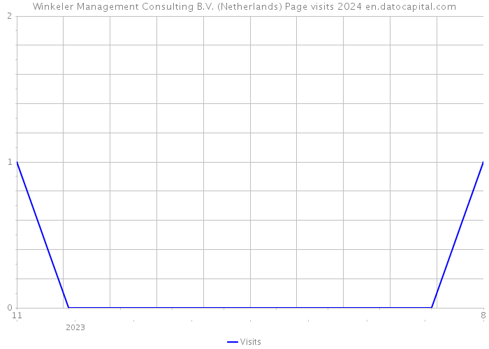 Winkeler Management Consulting B.V. (Netherlands) Page visits 2024 