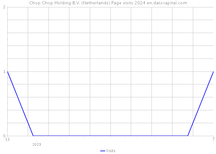 Chop Chop Holding B.V. (Netherlands) Page visits 2024 