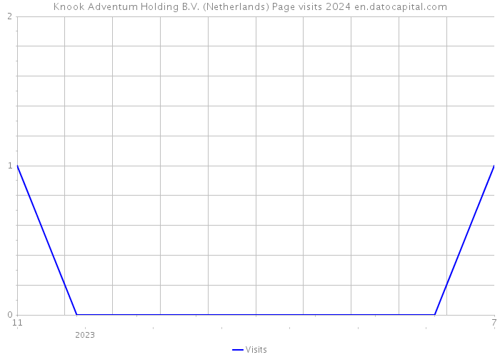 Knook Adventum Holding B.V. (Netherlands) Page visits 2024 