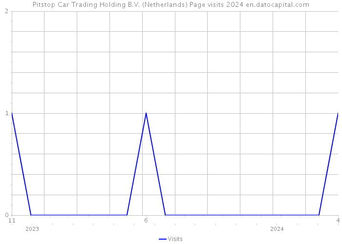 Pitstop Car Trading Holding B.V. (Netherlands) Page visits 2024 