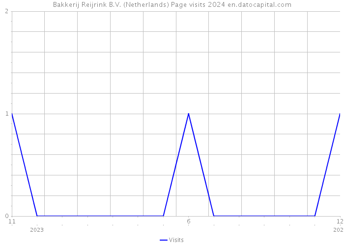 Bakkerij Reijrink B.V. (Netherlands) Page visits 2024 