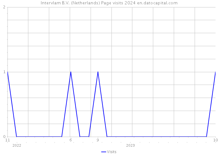 Intervlam B.V. (Netherlands) Page visits 2024 