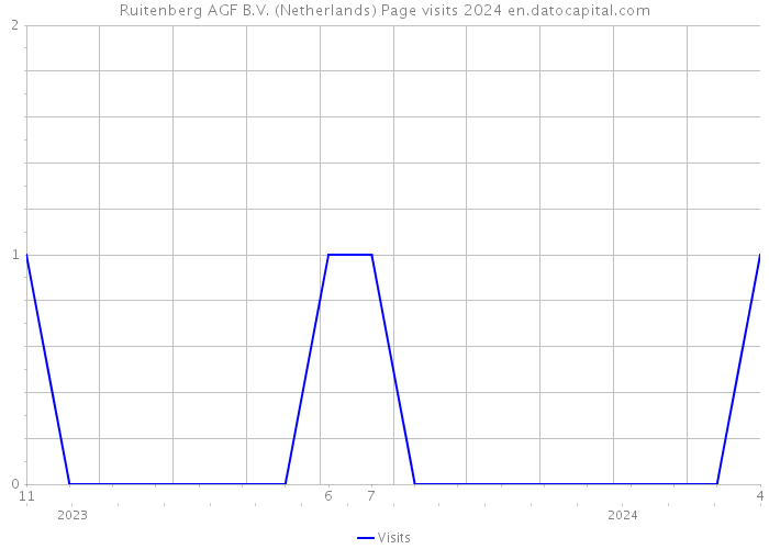 Ruitenberg AGF B.V. (Netherlands) Page visits 2024 