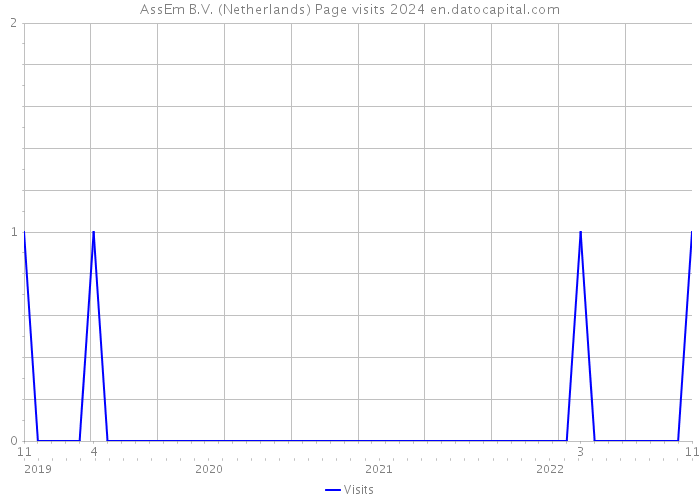 AssEm B.V. (Netherlands) Page visits 2024 