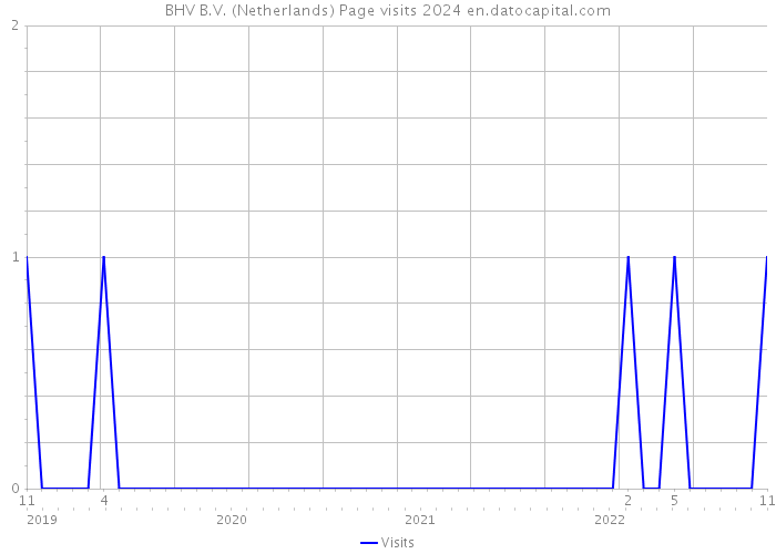 BHV B.V. (Netherlands) Page visits 2024 