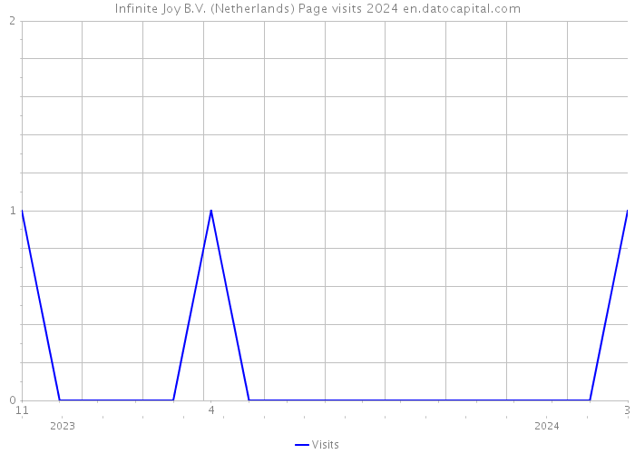 Infinite Joy B.V. (Netherlands) Page visits 2024 
