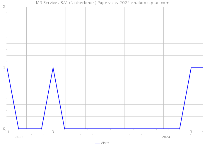 MR Services B.V. (Netherlands) Page visits 2024 