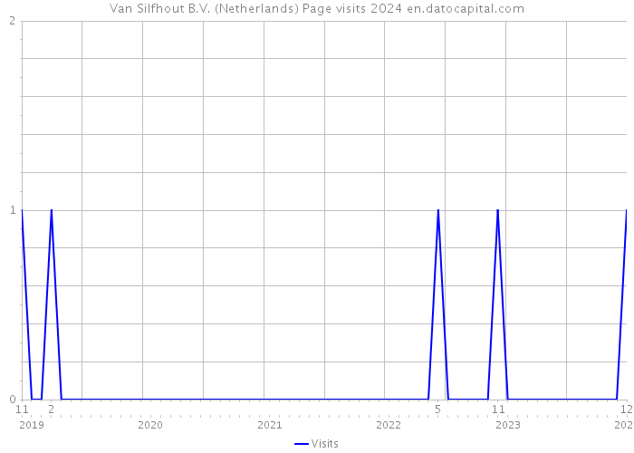 Van Silfhout B.V. (Netherlands) Page visits 2024 