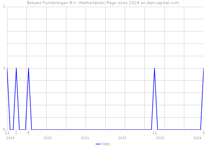 Betuwe Funderingen B.V. (Netherlands) Page visits 2024 