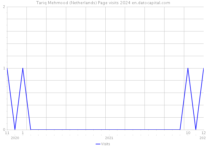 Tariq Mehmood (Netherlands) Page visits 2024 