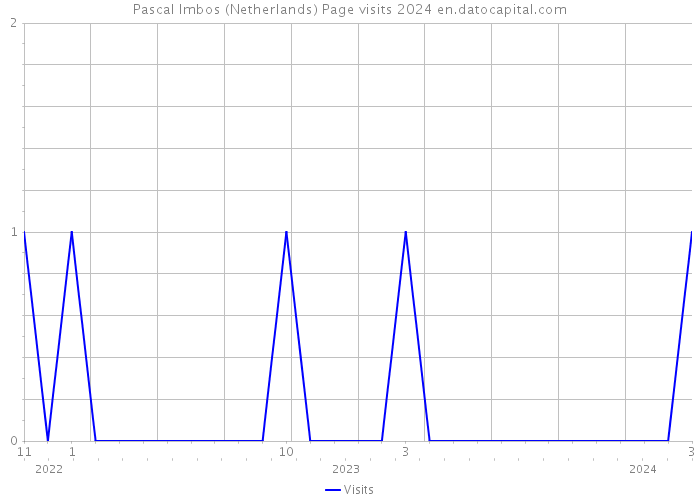 Pascal Imbos (Netherlands) Page visits 2024 