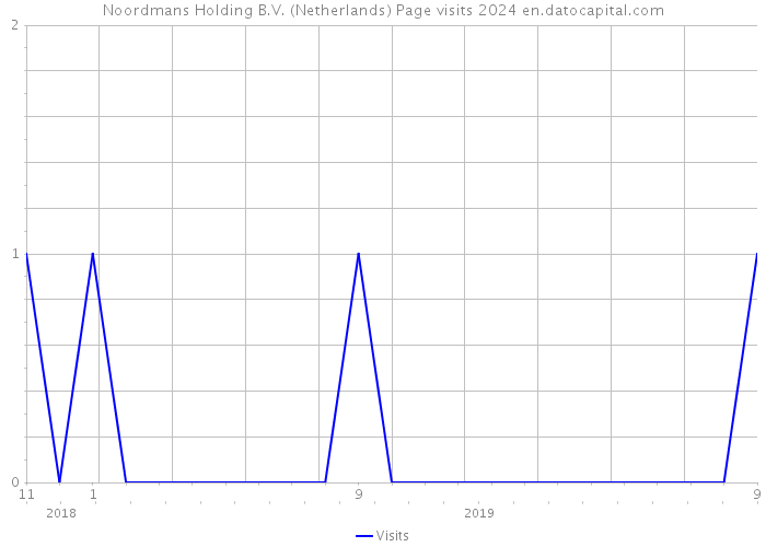 Noordmans Holding B.V. (Netherlands) Page visits 2024 