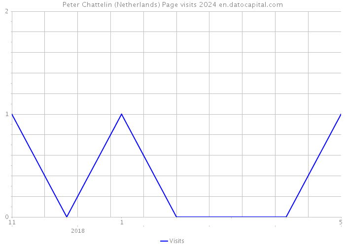 Peter Chattelin (Netherlands) Page visits 2024 