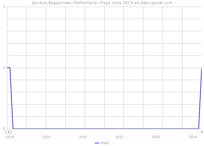 Jacobus Baggerman (Netherlands) Page visits 2024 