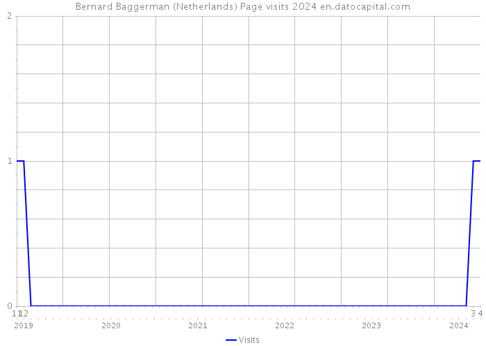 Bernard Baggerman (Netherlands) Page visits 2024 