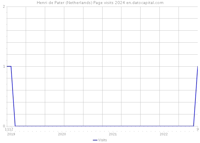 Henri de Pater (Netherlands) Page visits 2024 