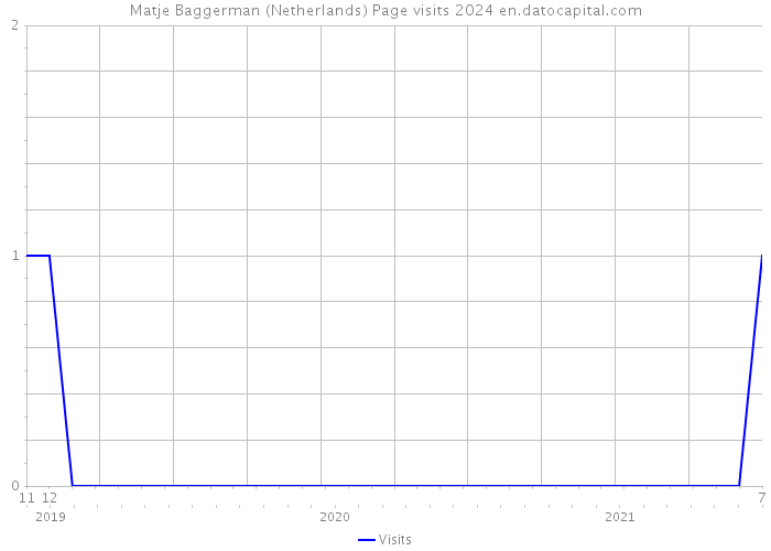 Matje Baggerman (Netherlands) Page visits 2024 