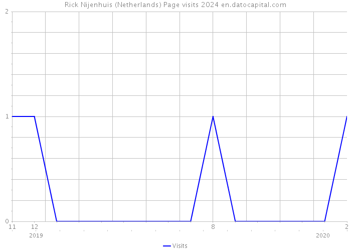Rick Nijenhuis (Netherlands) Page visits 2024 