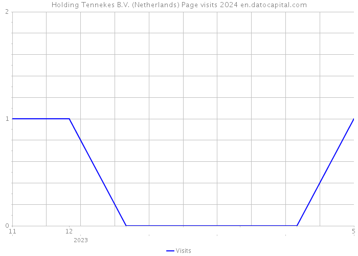 Holding Tennekes B.V. (Netherlands) Page visits 2024 