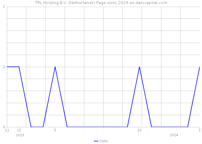 TRL Holding B.V. (Netherlands) Page visits 2024 