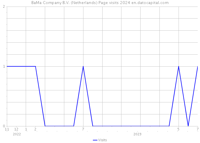 BaMa Company B.V. (Netherlands) Page visits 2024 