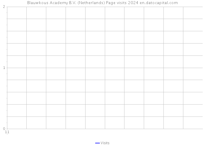 Blauwkous Academy B.V. (Netherlands) Page visits 2024 