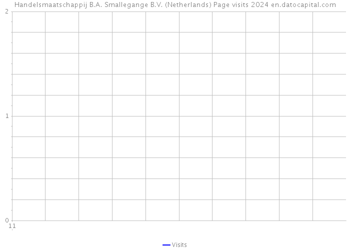 Handelsmaatschappij B.A. Smallegange B.V. (Netherlands) Page visits 2024 