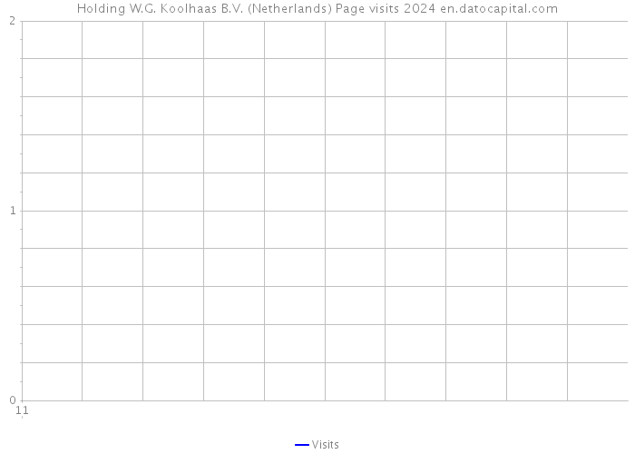 Holding W.G. Koolhaas B.V. (Netherlands) Page visits 2024 
