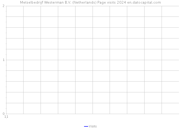Metselbedrijf Westerman B.V. (Netherlands) Page visits 2024 