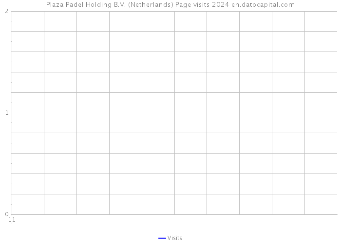 Plaza Padel Holding B.V. (Netherlands) Page visits 2024 