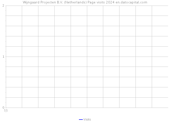 Wijngaard Projecten B.V. (Netherlands) Page visits 2024 