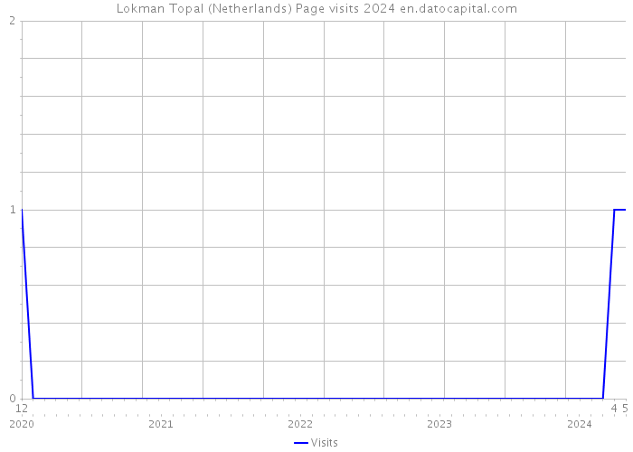 Lokman Topal (Netherlands) Page visits 2024 