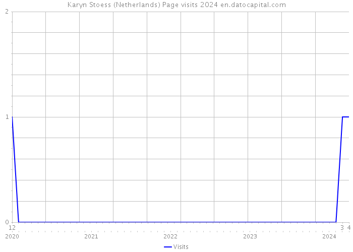 Karyn Stoess (Netherlands) Page visits 2024 