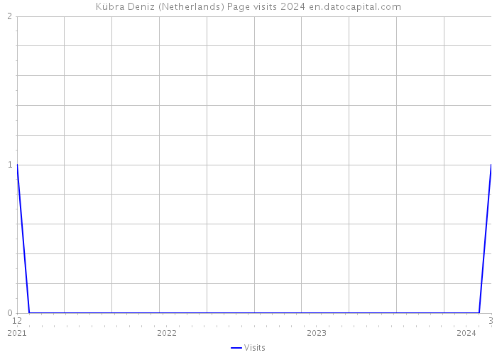 Kübra Deniz (Netherlands) Page visits 2024 