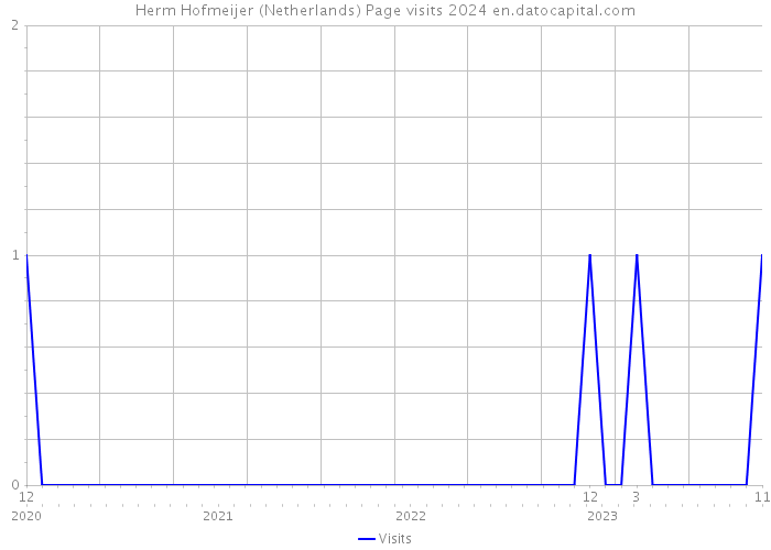 Herm Hofmeijer (Netherlands) Page visits 2024 