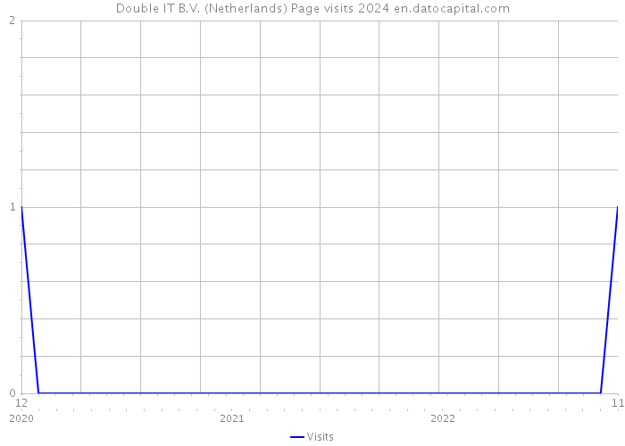 Double IT B.V. (Netherlands) Page visits 2024 
