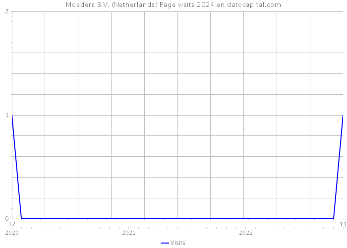 Moeders B.V. (Netherlands) Page visits 2024 